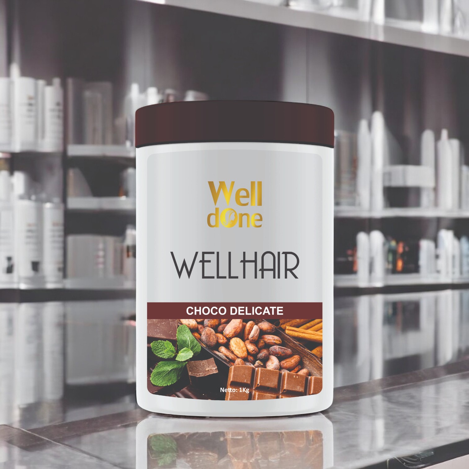 Welldone Wellhair Choco Delicate 1000ml
